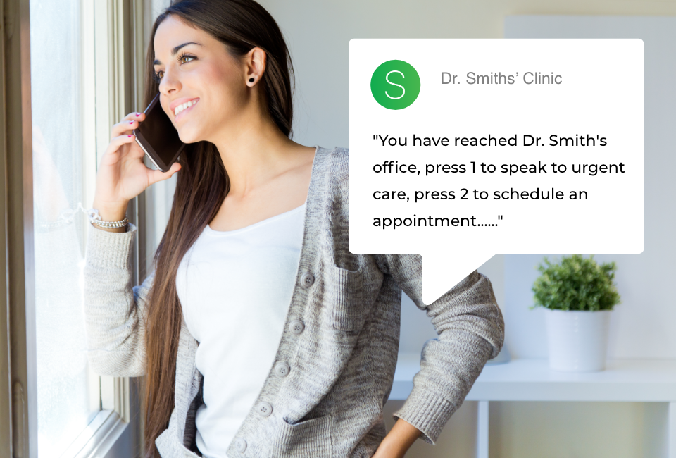 doctor to patient communication call routing