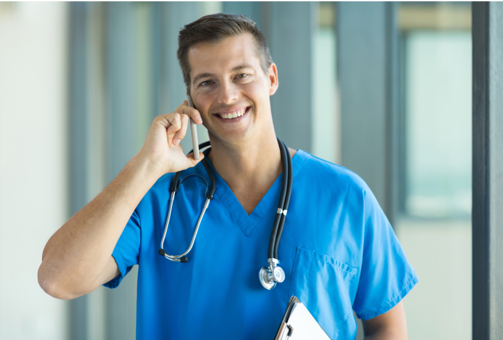 doctor to patient communication call routing