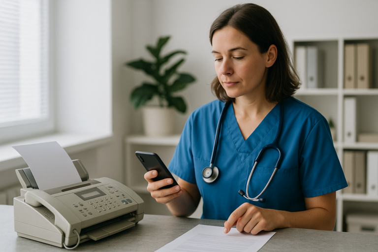Modern Faxing in Healthcare: Go Cloud-Based Without Ditching Your Device